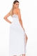 Camisola Longa de Liganete com Renda
