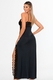 Camisola Longa de Liganete com Renda