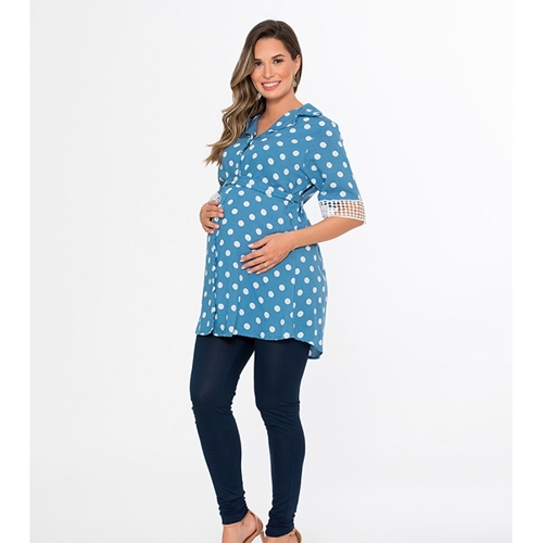 Pijama Maternidade bata e calça