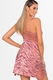 Camisola estampada com renda