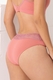 Calcinha Tanga microfibra e renda