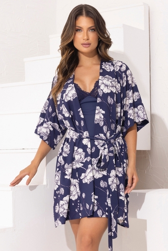 Robe curta em Cetim Premium