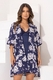 Robe curta em Cetim Premium