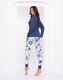 Pijama longo com calça jogger