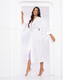 Robe Midi com estampa Aplicada
