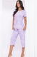 Pijama Capri em malha fria