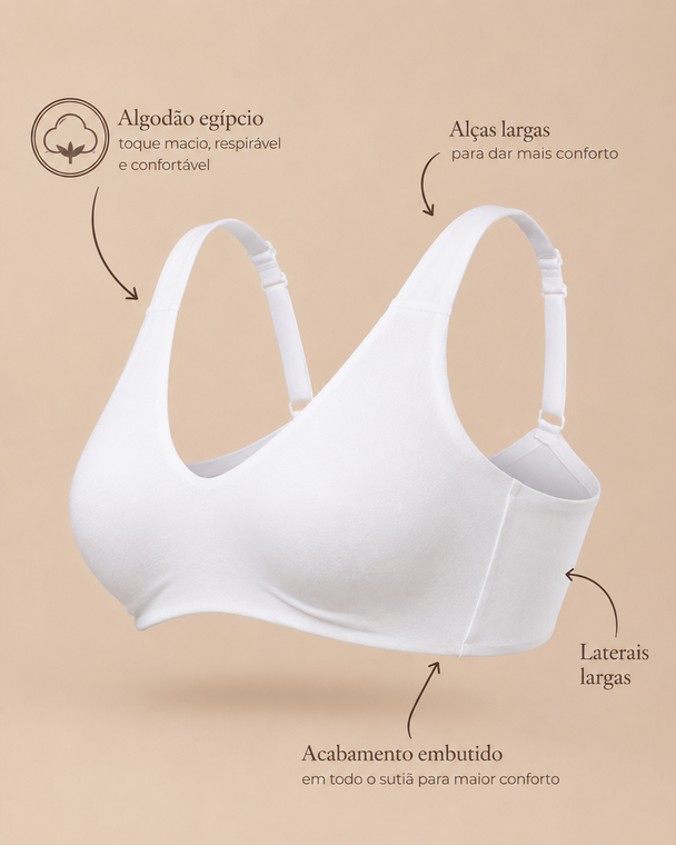 Sutiã Feminino em Agodao Egipcio ART.RENDA