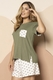 Pijama Short Folha de outono