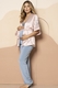 Pijama Feminino Maternidade em Malha Fria ART.RENDA