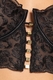 Cropped preto Bordado