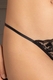 Calcinha string fio bordado