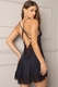 Camisola decotada com renda Chanttily