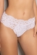 Calcinha Tanga de Renda Chanttily
