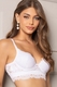 Sutiã Cropped com Renda chanttily