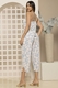 Pijama Feminino Capri de alça