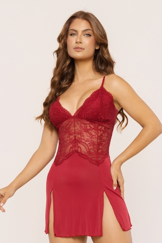 Camisola Renda Feminina