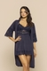 Robe Maternidade Feminino com Renda e Malha fria Amamentação Confortável