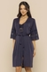 Robe Maternidade Feminino com Renda e Malha fria Amamentação Confortável