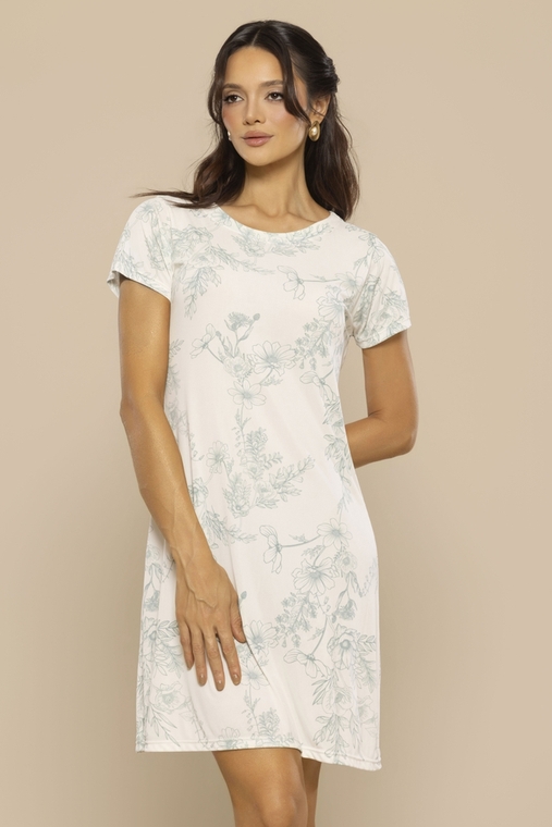 Camisão Feminino Liganete Premium Toque Gelado Pijama Confortável Leve