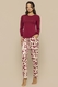 Pijama Longo Feminino Viscose Leve Respirável Toque Macio Conforto Elegante