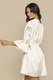 Robe Curto em Cetim Feminino Toque Sedoso