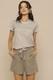Pijama Feminino Manga Curta e Short Algodão Leve Respirável
