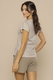 Pijama Feminino Manga Curta e Short Algodão Leve Respirável