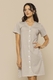 Camisão Feminino Algodão com Botões Conforto Leve Respirável