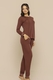 Pijama Feminino Modal Calça e Manga Longa Toque Macio Respirável Conforto Premium Leve