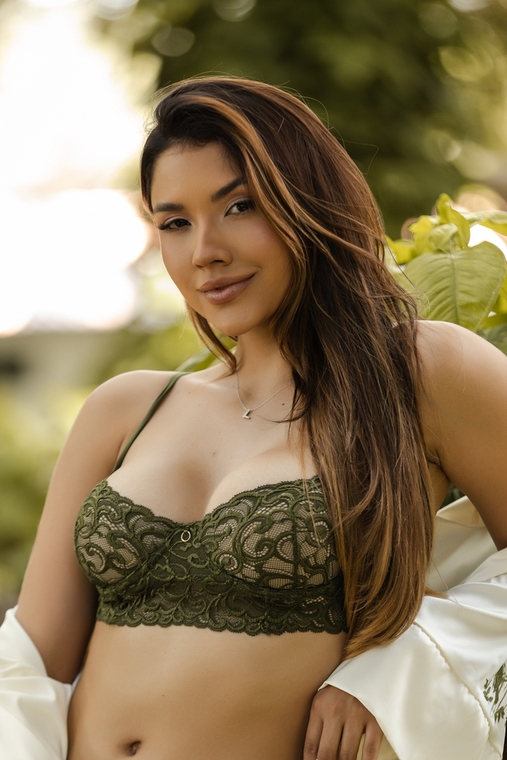 Sutiã Balconet Feminino Renda Sem Bojo Conforto Delicado Sensual Ajuste Perfeito Lingerie Elegante