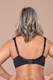Sutiã Feminino Lycra com Bojo e Aro Básico Sustentação Alta Conforto Diário