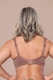 Sutiã Feminino Lycra com Bojo e Aro Básico Sustentação Alta Conforto Diário
