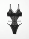 Body Sensual Feminino Renda