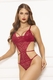 Body Sensual Feminino Renda