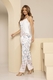 Pijama de Cetim Alça e Calça ART.RENDA
