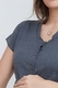 Camisola maternidade longa homewear