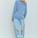 Pijama Longo com Abertura Frontal