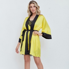 Robe de cetim