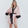 Robe de cetim