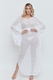 Caftan  longa de renda