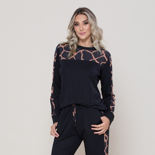 Pijama americano longo