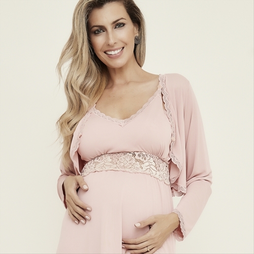 Camisola Gestante com casaco