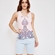 Pijama feminino regata e bermuda