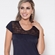 PIJAMA DE ALÇA E SHORT PLUS SIZE