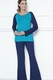 PIJAMA MANGA LONGA COM CALÇA PLUS SIZE