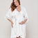 Robe gestante de cetim