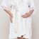 Robe gestante de cetim