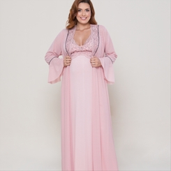 Robe longo gestante lése