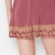 Camisola Curta Renda Noisette