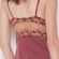 Pijama Baby Doll de renda sem bojo